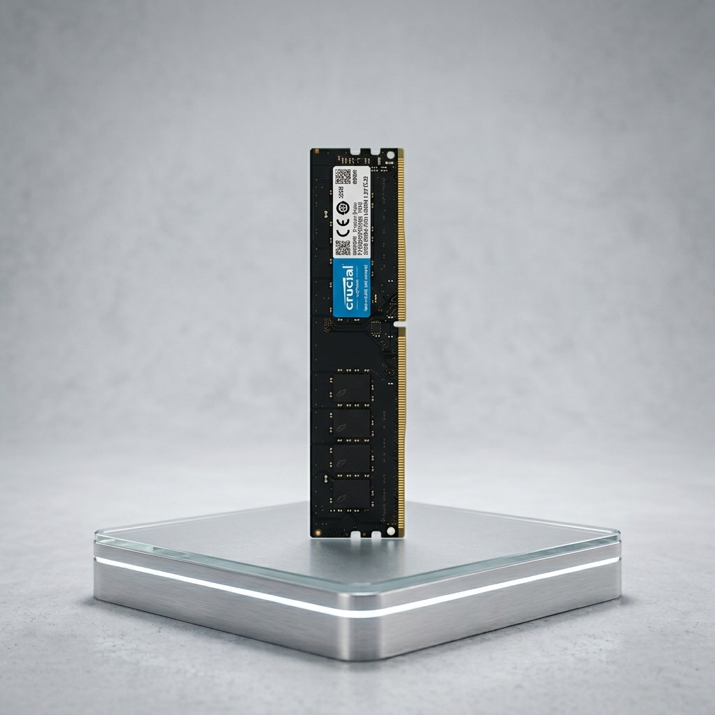 Gemini_Generated_Image_4j1hjy4j1hjy4j1h رم کروشیال 8 گیگابایت DDR5 UDIMM 4800 - تصویر 1